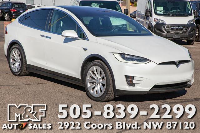 used 2018 Tesla Model X car, priced at $32,950