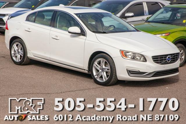 used 2015 Volvo S60 car, priced at $13,950