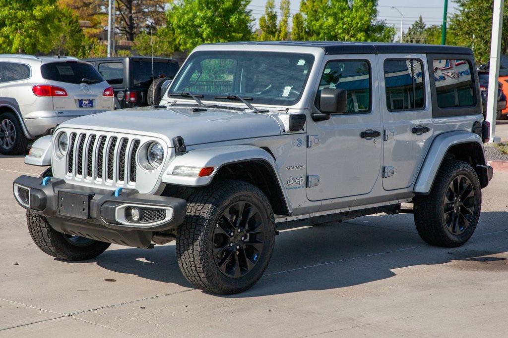 used 2023 Jeep Wrangler 4xe car, priced at $28,499