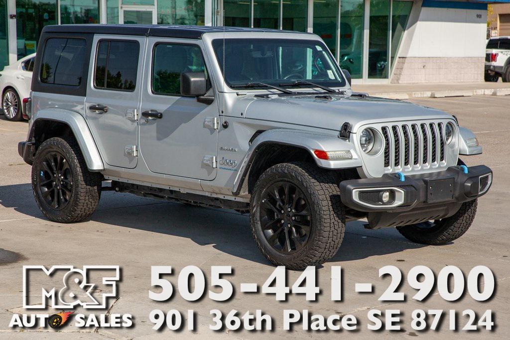 used 2023 Jeep Wrangler 4xe car, priced at $29,950