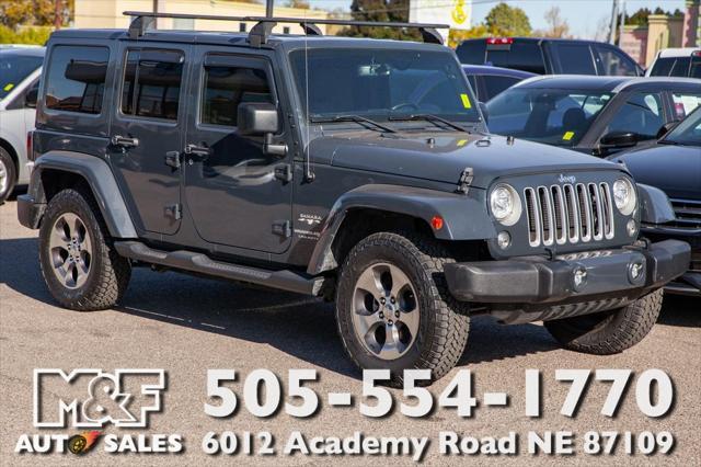 used 2018 Jeep Wrangler JK Unlimited car, priced at $22,950