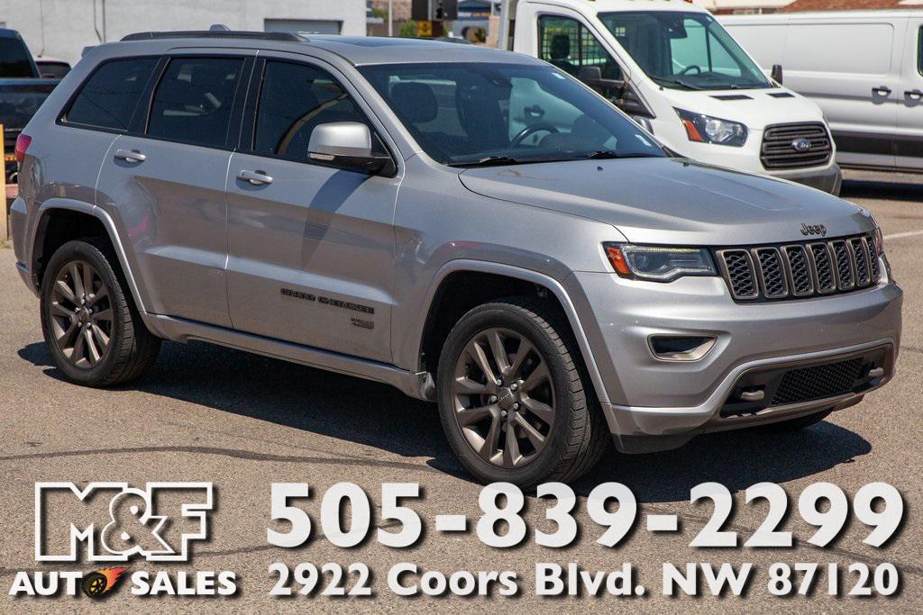 used 2017 Jeep Grand Cherokee car, priced at $16,250