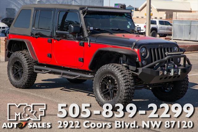 used 2016 Jeep Wrangler Unlimited car, priced at $26,499