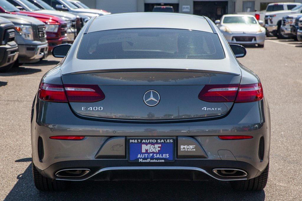 used 2018 Mercedes-Benz E-Class car, priced at $29,950