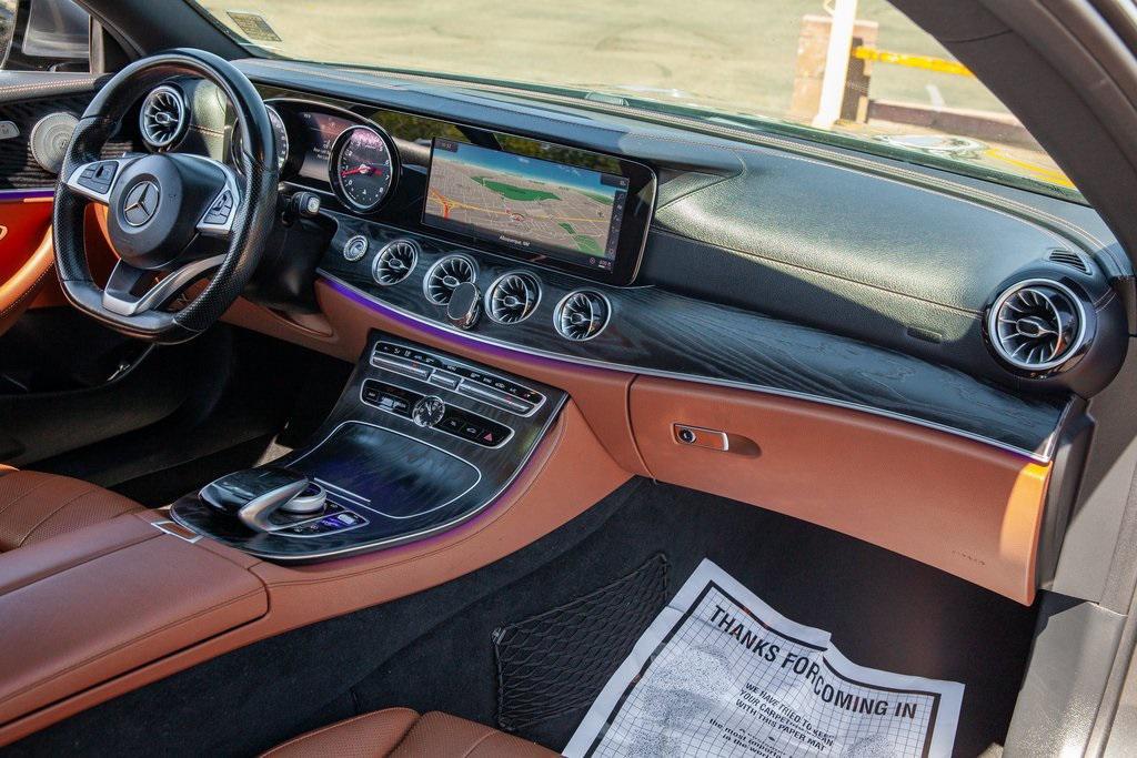 used 2018 Mercedes-Benz E-Class car, priced at $29,950