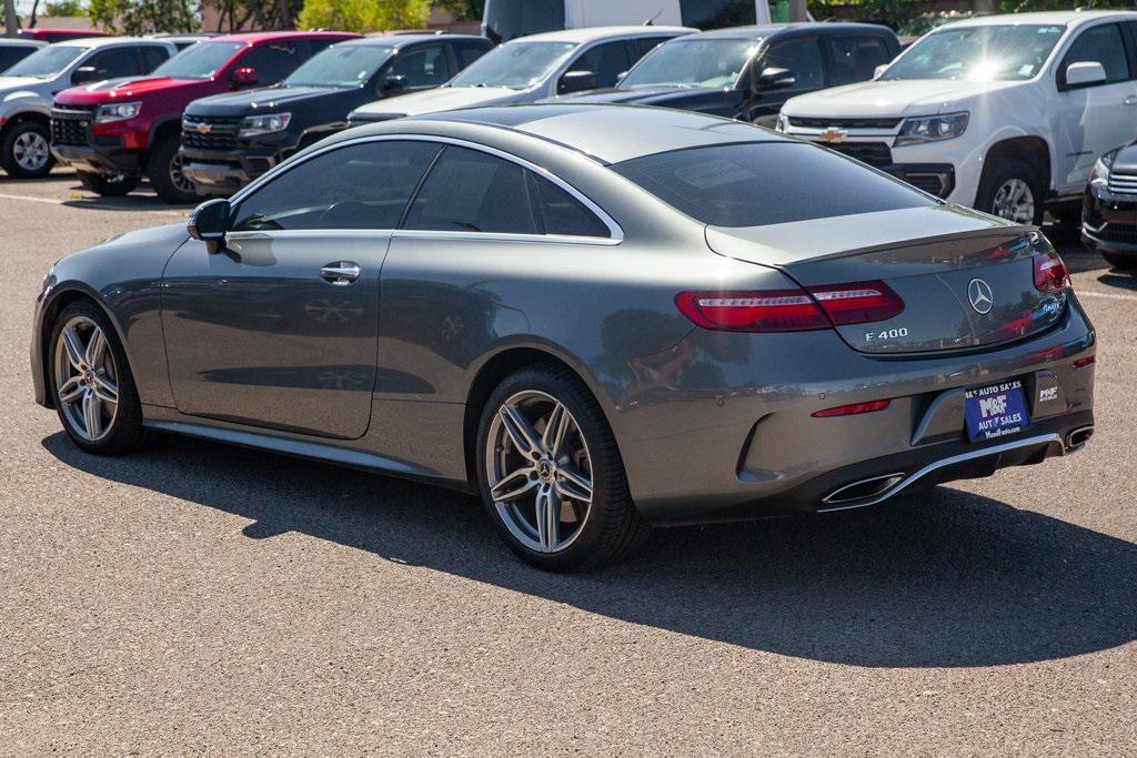 used 2018 Mercedes-Benz E-Class car, priced at $29,950