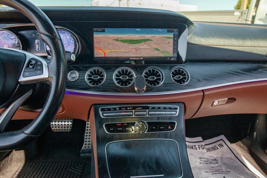 used 2018 Mercedes-Benz E-Class car, priced at $29,950
