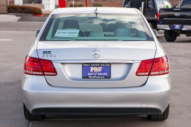 used 2014 Mercedes-Benz E-Class car, priced at $15,950