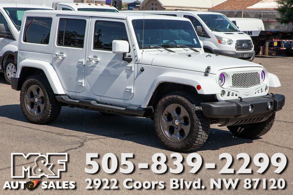 used 2017 Jeep Wrangler Unlimited car, priced at $22,650