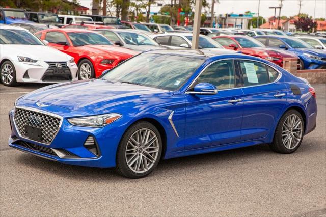 used 2020 Genesis G70 car, priced at $25,950