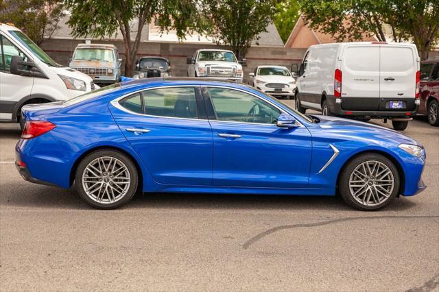 used 2020 Genesis G70 car, priced at $25,950