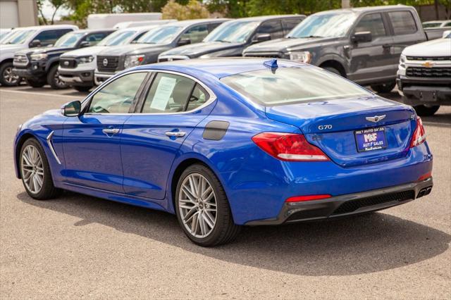 used 2020 Genesis G70 car, priced at $25,950