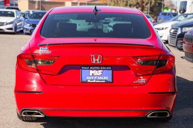 used 2021 Honda Accord car, priced at $24,700