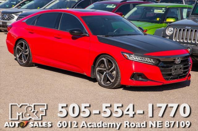 used 2021 Honda Accord car, priced at $26,950