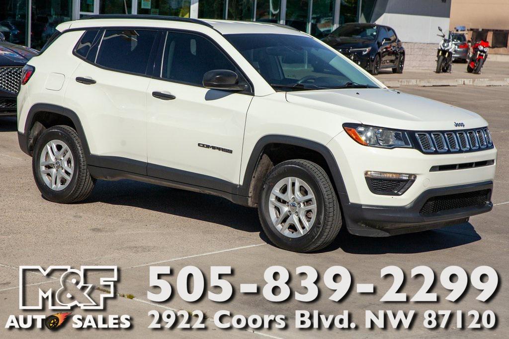 used 2018 Jeep Compass car, priced at $18,950