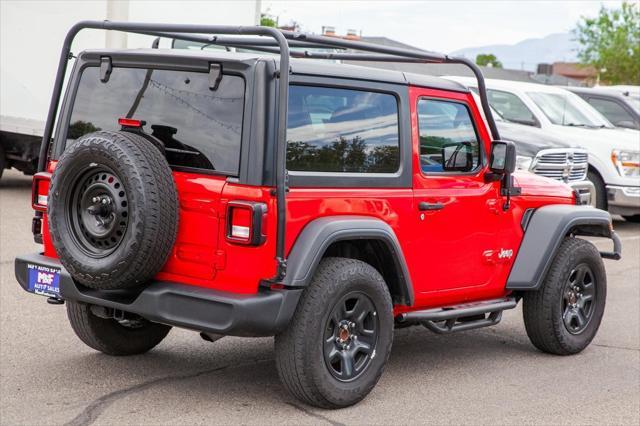 used 2018 Jeep Wrangler car, priced at $19,200