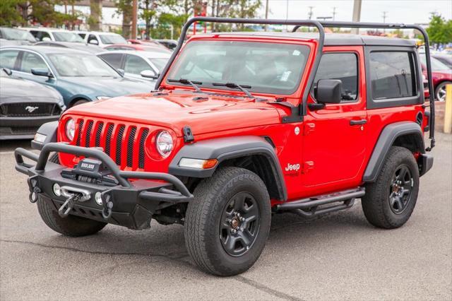 used 2018 Jeep Wrangler car, priced at $19,200