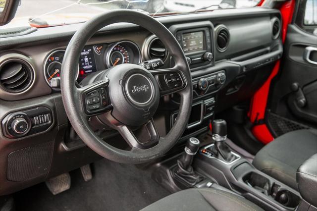 used 2018 Jeep Wrangler car, priced at $19,200