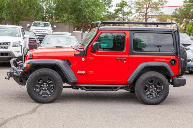 used 2018 Jeep Wrangler car, priced at $19,200