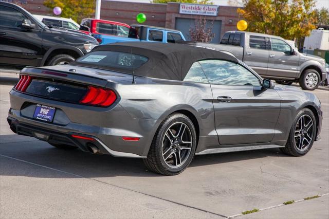 used 2018 Ford Mustang car, priced at $19,950