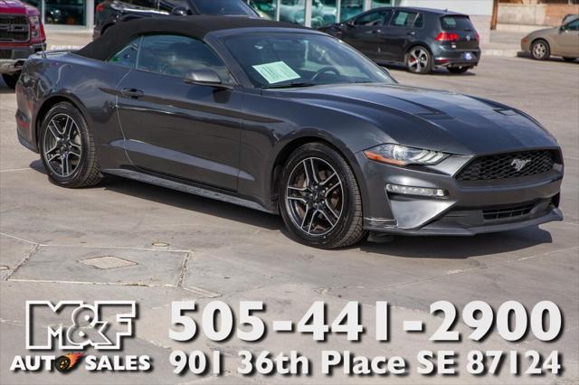 used 2018 Ford Mustang car, priced at $19,950