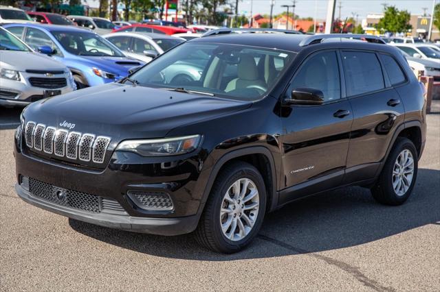 used 2021 Jeep Cherokee car, priced at $20,950