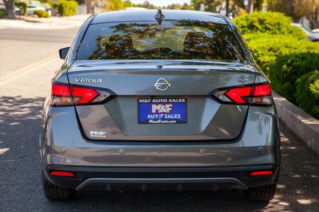 used 2021 Nissan Versa car, priced at $17,950