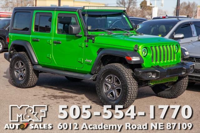 used 2018 Jeep Wrangler Unlimited car, priced at $27,950