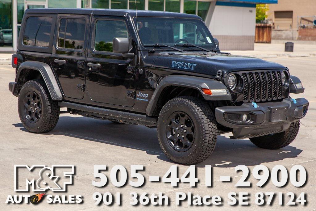 used 2023 Jeep Wrangler 4xe car, priced at $27,950