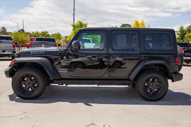 used 2023 Jeep Wrangler 4xe car, priced at $29,499