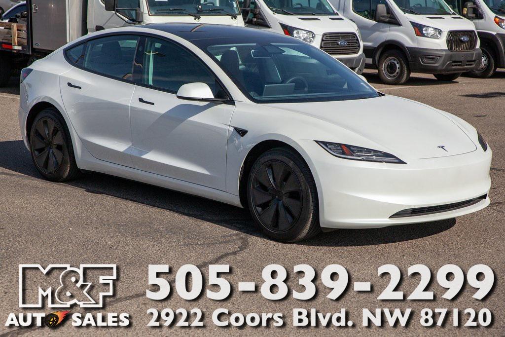 used 2024 Tesla Model 3 car, priced at $35,499