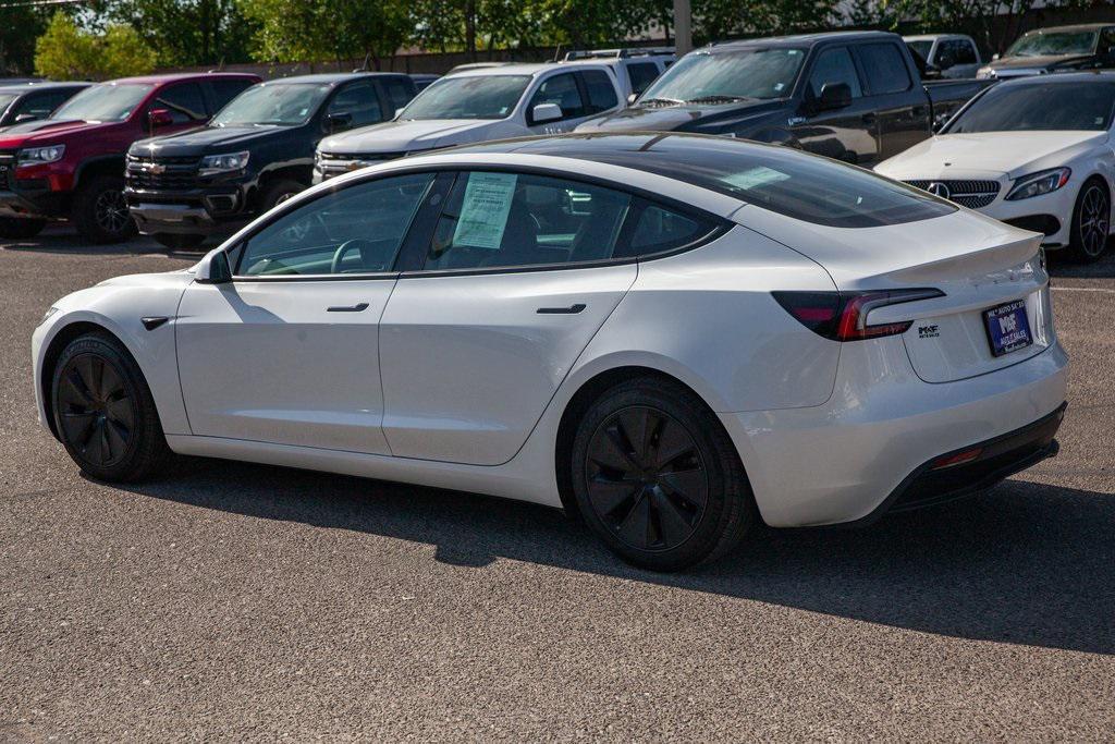 used 2024 Tesla Model 3 car, priced at $35,499