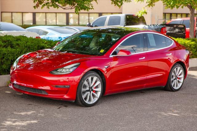 used 2018 Tesla Model 3 car, priced at $21,950