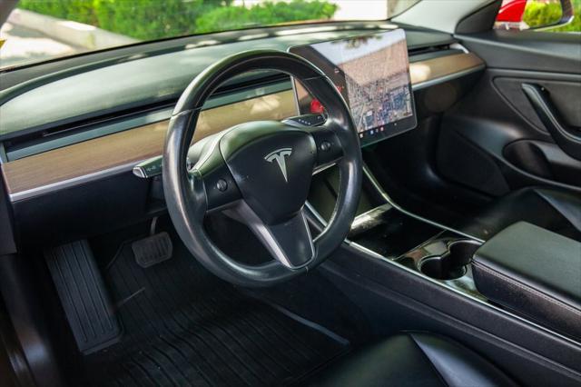used 2018 Tesla Model 3 car, priced at $21,950