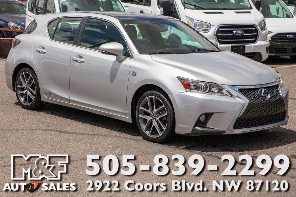 used 2015 Lexus CT 200h car, priced at $17,499