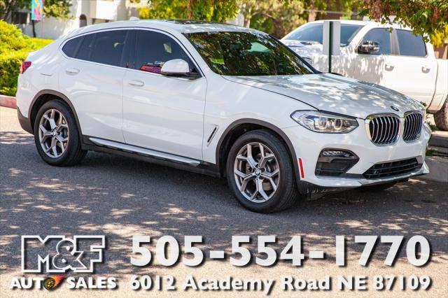 used 2021 BMW X4 car, priced at $38,950