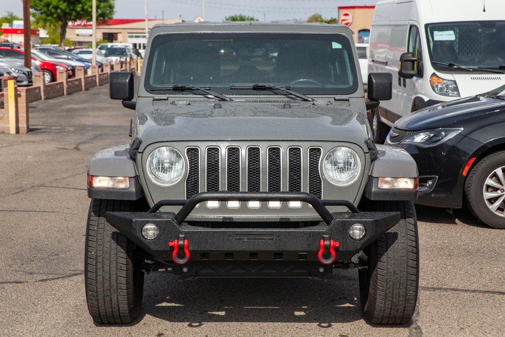 used 2018 Jeep Wrangler Unlimited car, priced at $27,499