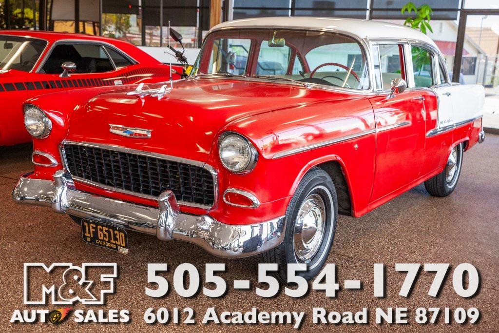 used 1955 Chevrolet Bel Air car, priced at $34,950