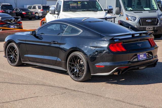 used 2018 Ford Mustang car, priced at $21,950