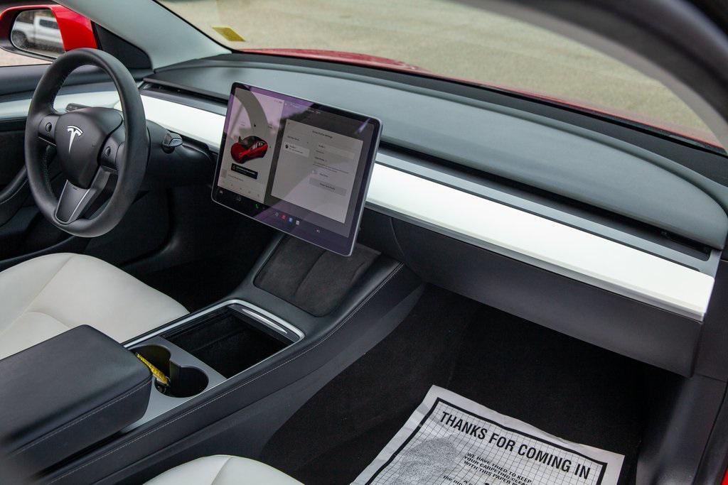 used 2021 Tesla Model 3 car, priced at $27,950