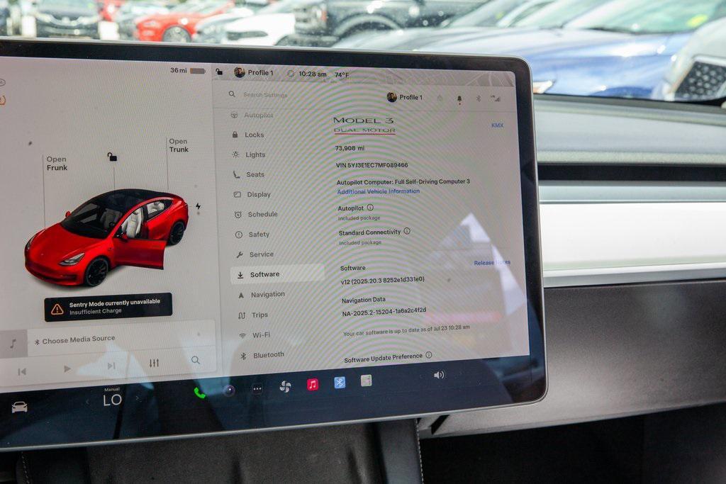 used 2021 Tesla Model 3 car, priced at $27,950