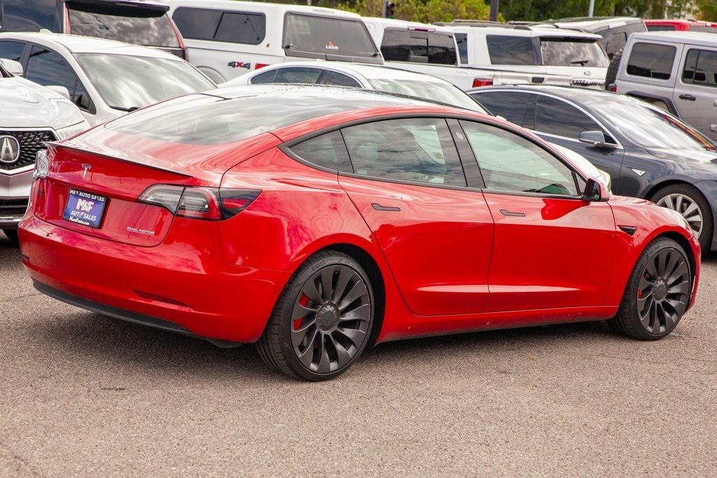used 2021 Tesla Model 3 car, priced at $27,950