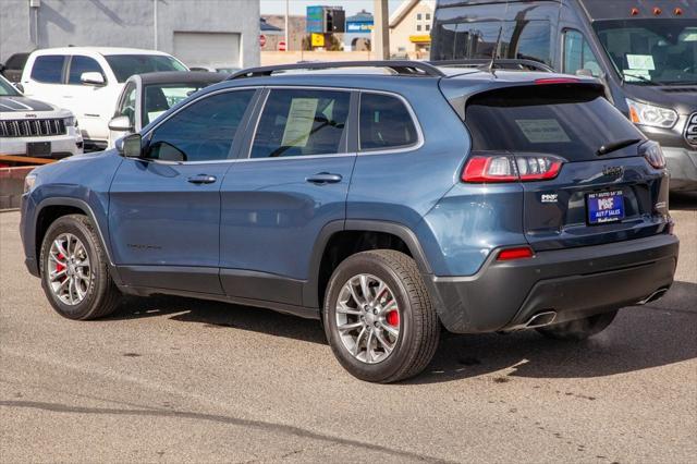 used 2021 Jeep Cherokee car, priced at $22,950