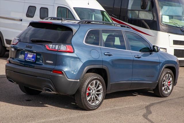 used 2021 Jeep Cherokee car, priced at $22,950