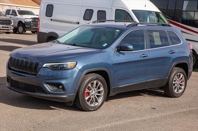 used 2021 Jeep Cherokee car, priced at $22,950