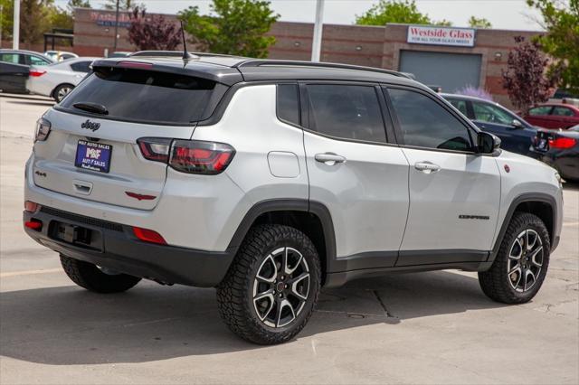 used 2025 Jeep Compass car, priced at $29,950