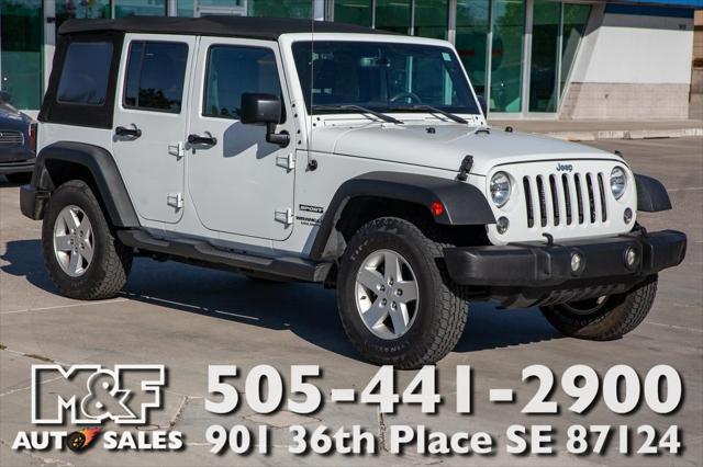 used 2017 Jeep Wrangler Unlimited car, priced at $25,950