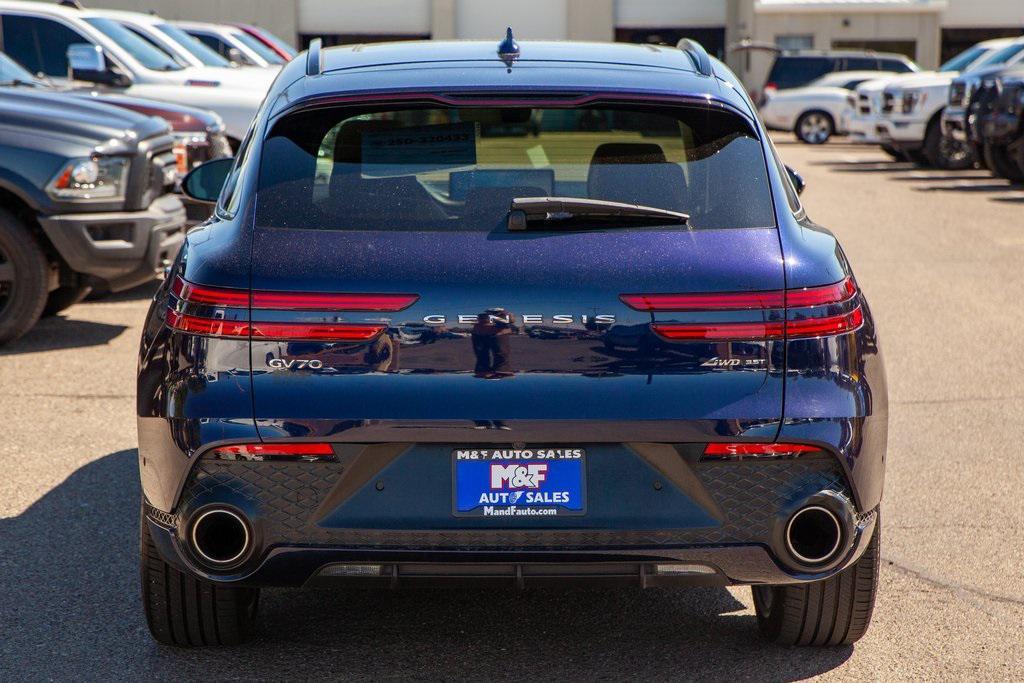 used 2024 Genesis GV70 car, priced at $48,950