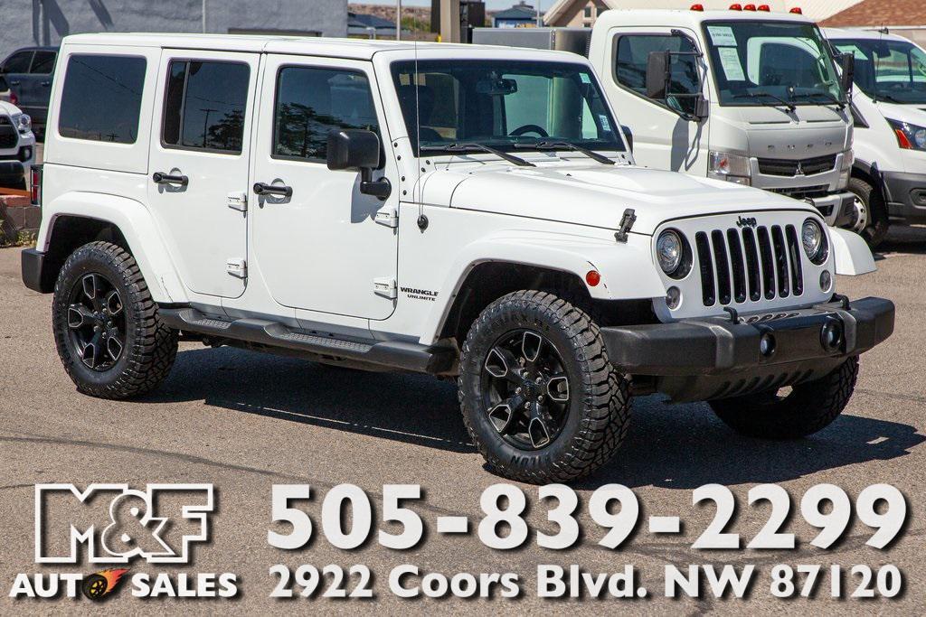 used 2017 Jeep Wrangler Unlimited car, priced at $19,950