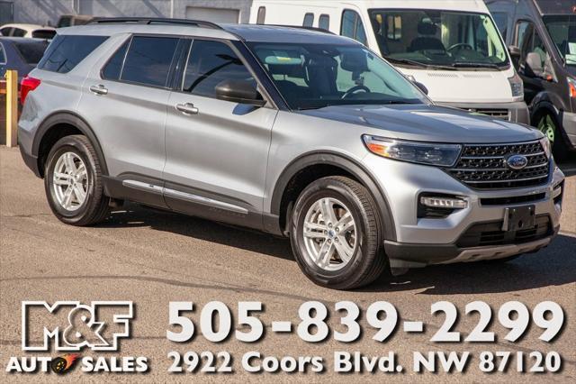 used 2022 Ford Explorer car, priced at $28,650